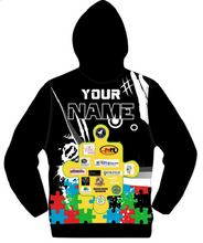 Load image into Gallery viewer, Team Ausome Taslan Zipper Jacket