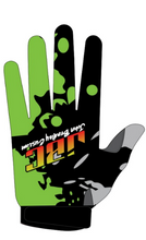 Load image into Gallery viewer, BMX Green Rusher Gloves