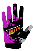 Load image into Gallery viewer, BMX Purple Rusher Gloves
