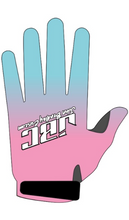 Load image into Gallery viewer, Catalyst Pink/Aqua BMX Gloves