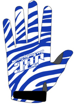 Load image into Gallery viewer, Blue Zebra BMX Gloves