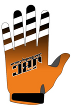 Load image into Gallery viewer, Catalyst Black/Orange BMX Gloves