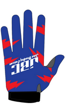 Load image into Gallery viewer, Red Lightning BMX Gloves
