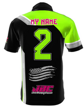 Load image into Gallery viewer, Green N Black Flagship Pit Shirt