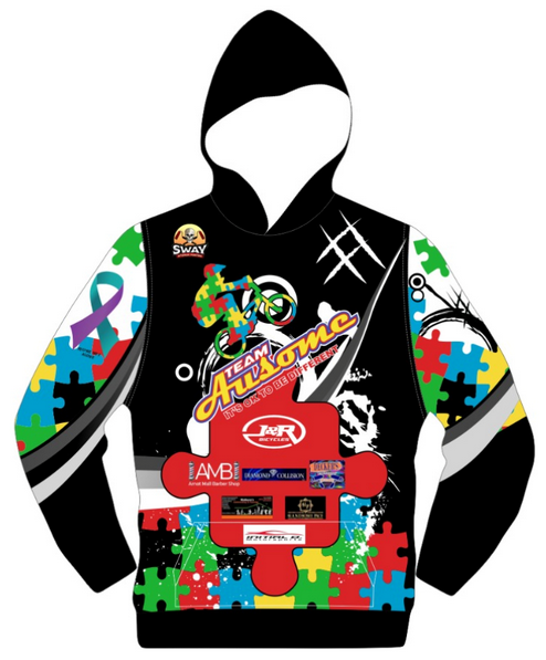 Team Ausome Sublimated Team Hoodie