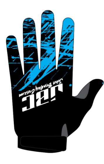 BMX LT BLUE Machine Gloves