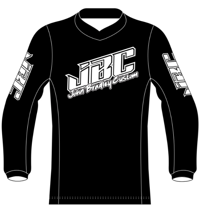 Solid BLACK Jersey