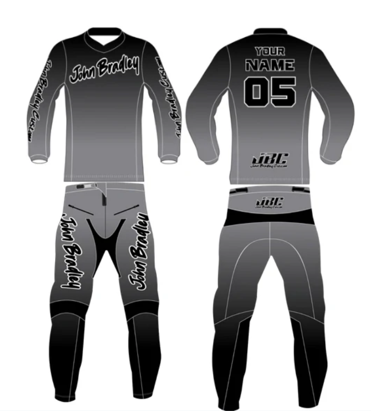 SIGNATURE GREY FADE ENDURO MX Kit – John Bradley Custom